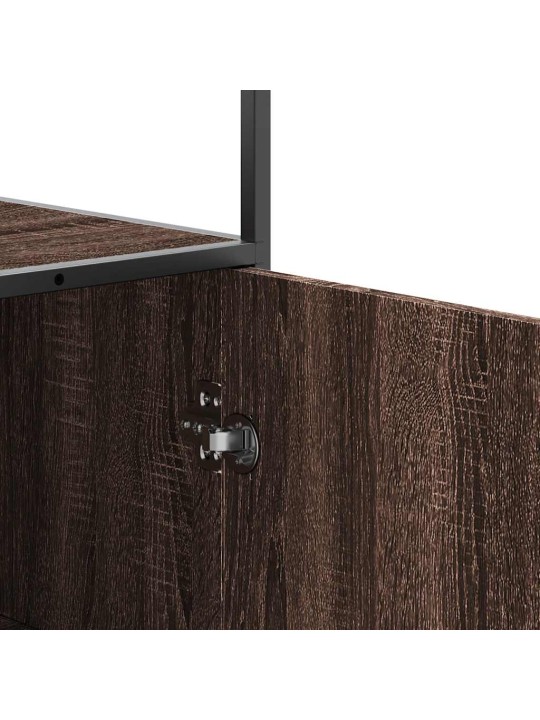 HIGHBOARD PRUUN TAMM 68X35X139 CM ENGINEERED WOOD AND METAL