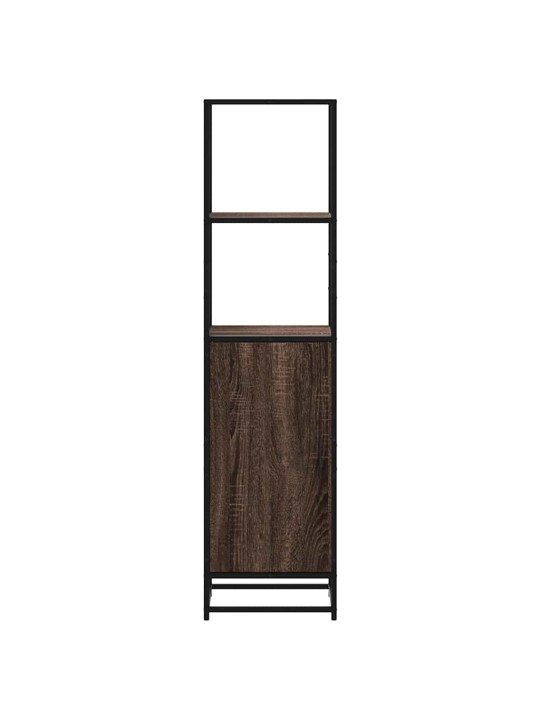HIGHBOARD PRUUN TAMM 35,5X35X139 CM ENGINEERED WOOD AND METAL