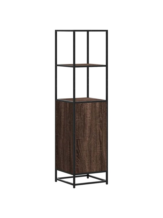 HIGHBOARD PRUUN TAMM 35,5X35X139 CM ENGINEERED WOOD AND METAL