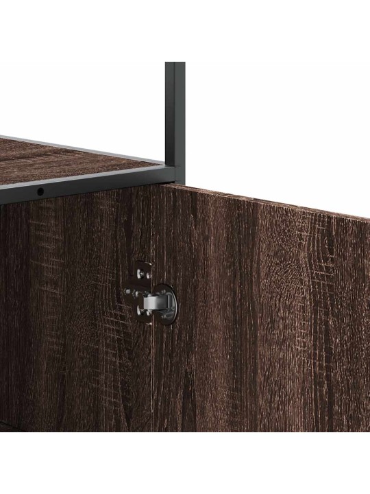 HIGHBOARD PRUUN TAMM 35,5X35X139 CM ENGINEERED WOOD AND METAL