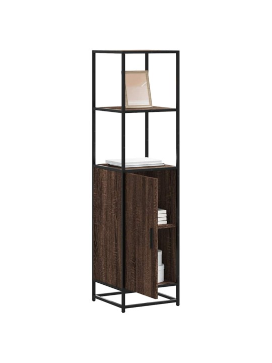 HIGHBOARD PRUUN TAMM 35,5X35X139 CM ENGINEERED WOOD AND METAL