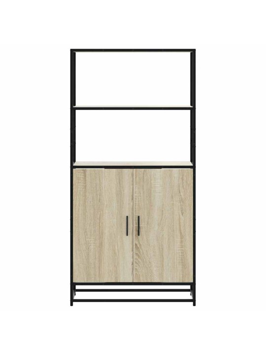 HIGHBOARD SONOMA TAMM 68X35X139 CM ENGINEERED WOOD AND METAL