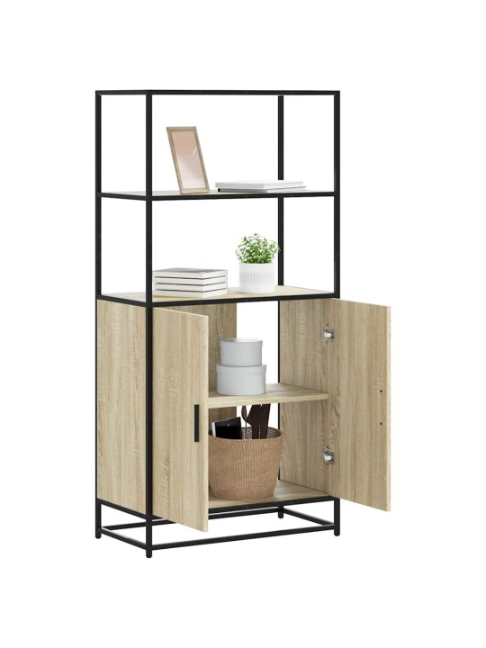 HIGHBOARD SONOMA TAMM 68X35X139 CM ENGINEERED WOOD AND METAL