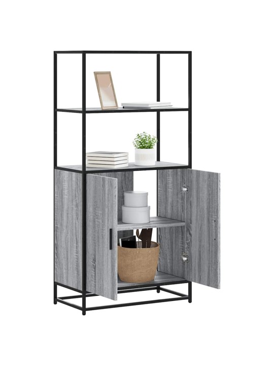 HIGHBOARD HALL SONOMA 68X35X139 CM ENGINEERED WOOD AND METAL
