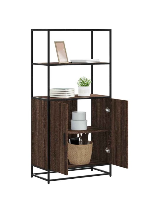 HIGHBOARD PRUUN TAMM 68X35X139 CM ENGINEERED WOOD AND METAL