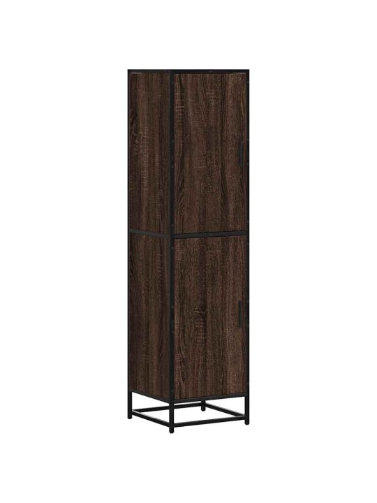 HIGHBOARD PRUUN TAMM 35,5X35X139 CM ENGINEERED WOOD AND METAL