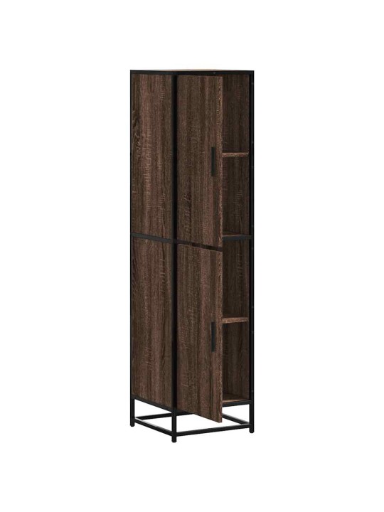 HIGHBOARD PRUUN TAMM 35,5X35X139 CM ENGINEERED WOOD AND METAL