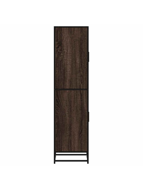 HIGHBOARD PRUUN TAMM 35,5X35X139 CM ENGINEERED WOOD AND METAL