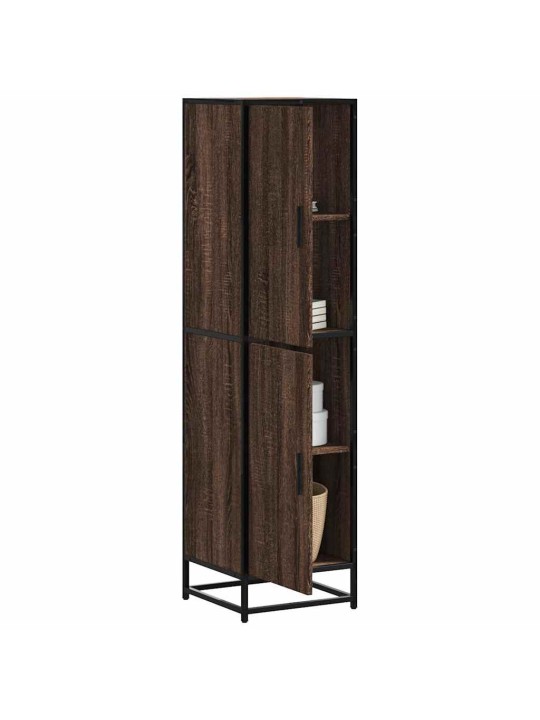 HIGHBOARD PRUUN TAMM 35,5X35X139 CM ENGINEERED WOOD AND METAL