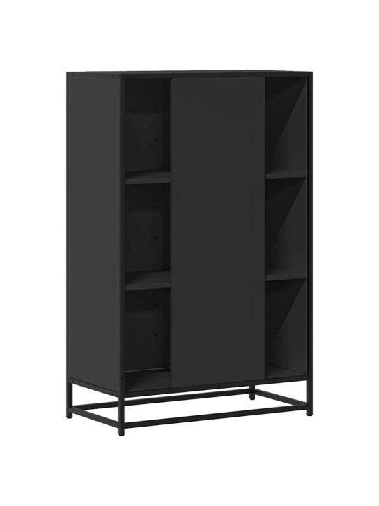 HIGHBOARD BLACK 68X35X106,5 CM ENGINEERED WOOD AND METAL