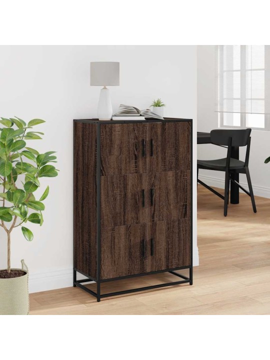 HIGHBOARD PRUUN TAMM 68X35X106,5 CM ENGINEERED WOOD AND METAL