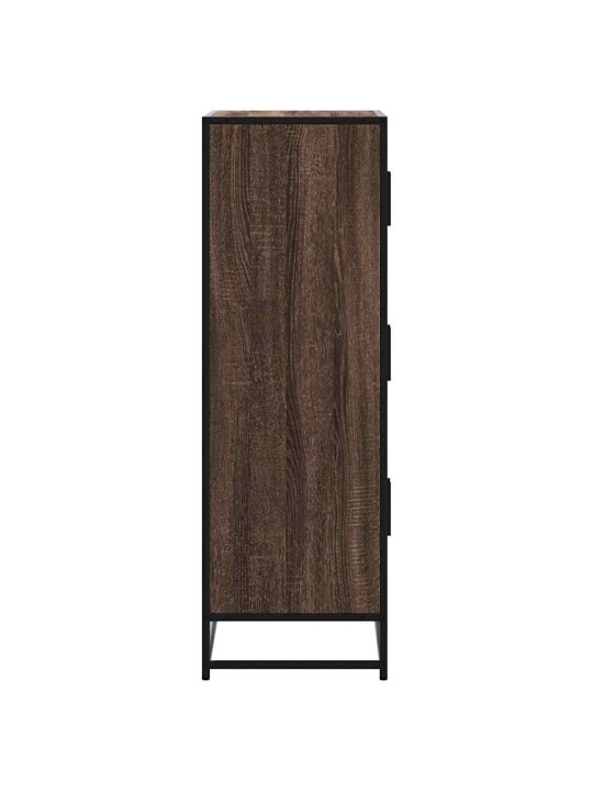 HIGHBOARD PRUUN TAMM 68X35X106,5 CM ENGINEERED WOOD AND METAL