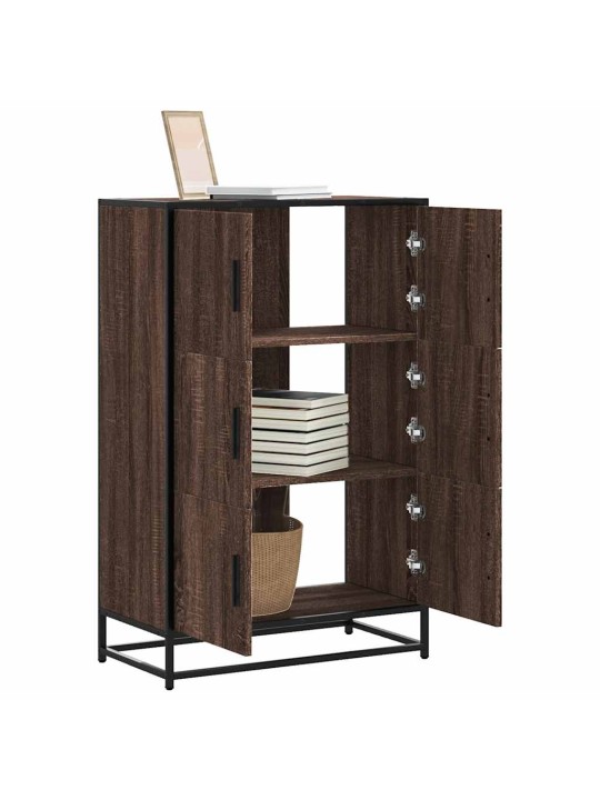 HIGHBOARD PRUUN TAMM 68X35X106,5 CM ENGINEERED WOOD AND METAL