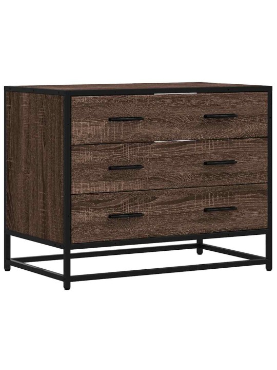 SAHTLIKAPP PRUUN TAMM 70X41X56 CM ENGINEERED WOOD