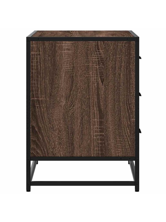 SAHTLIKAPP PRUUN TAMM 70X41X56 CM ENGINEERED WOOD