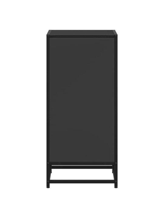 RAAMATUKAPP MUST 40X35X76 CM ENGINEERED WOOD
