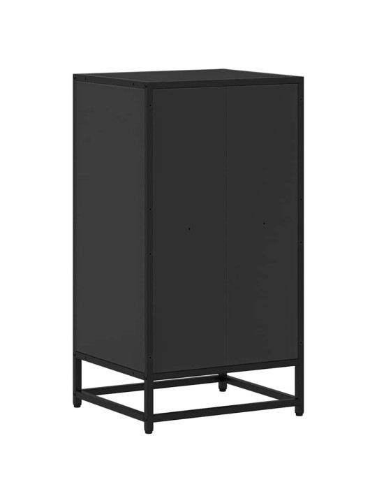 RAAMATUKAPP MUST 40X35X76 CM ENGINEERED WOOD