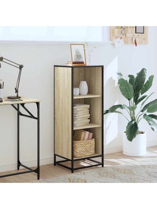 RAAMATURIIUL SONOMA TAMM 40X35X107,5 CM PUITLAASTPLAAT