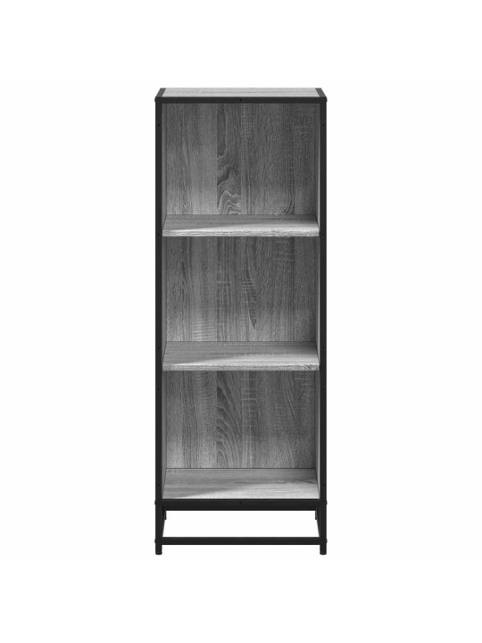 RAAMATUKAPP, HALL SONOMA TAMM, 40X35X107,5 CM, TEHISPUIT