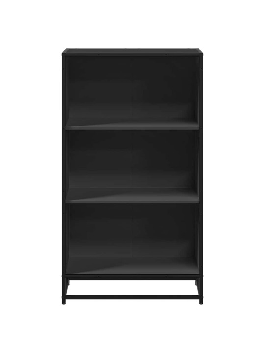 RAAMATUKAPP MUST 60X35X107,5 CM ENGINEERED WOOD