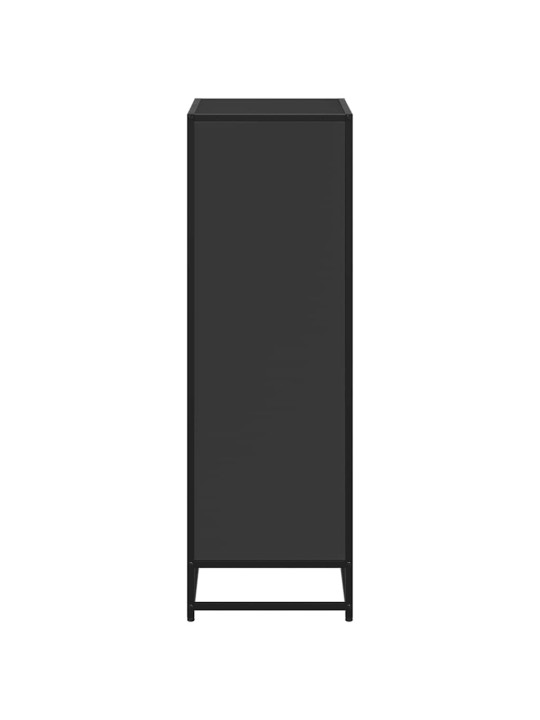 RAAMATUKAPP MUST 60X35X107,5 CM ENGINEERED WOOD