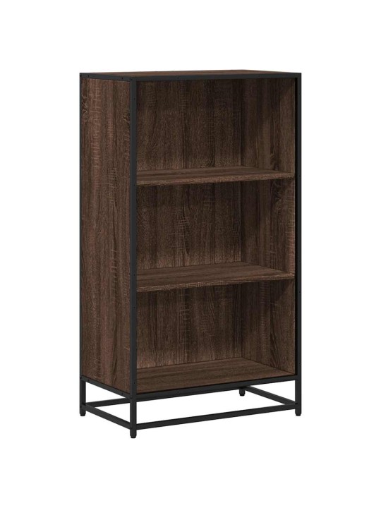 RAAMATUKAPP PRUUN TAMM 60X35X107,5 CM ENGINEERED WOOD