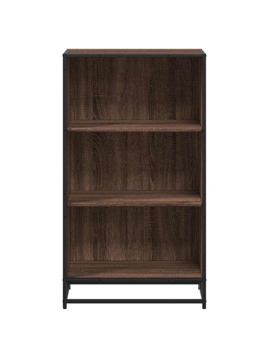 RAAMATUKAPP PRUUN TAMM 60X35X107,5 CM ENGINEERED WOOD