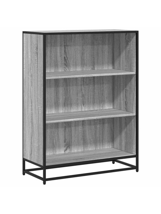 RAAMATUKAPP, HALL SONOMA TAMM, 80,5X35X107,5 CM, TEHISPUIT