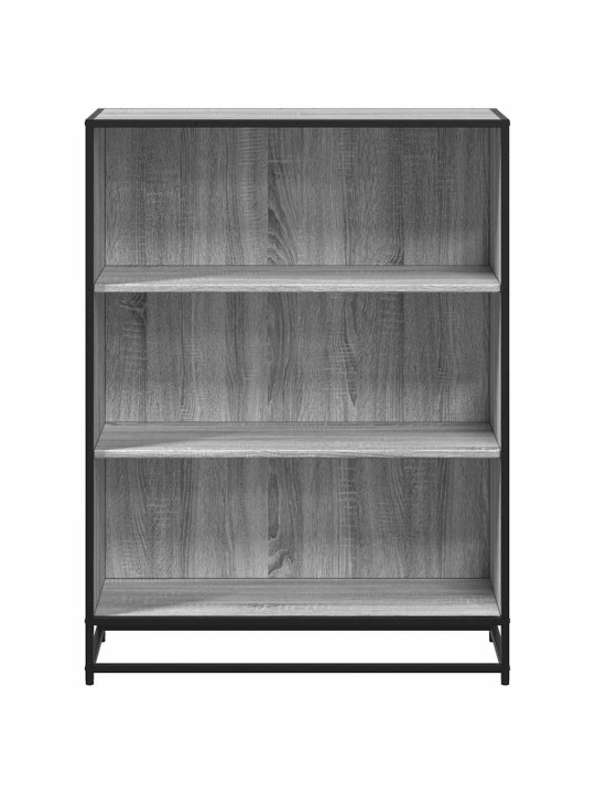 RAAMATUKAPP, HALL SONOMA TAMM, 80,5X35X107,5 CM, TEHISPUIT