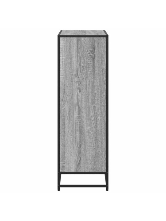 RAAMATUKAPP, HALL SONOMA TAMM, 80,5X35X107,5 CM, TEHISPUIT