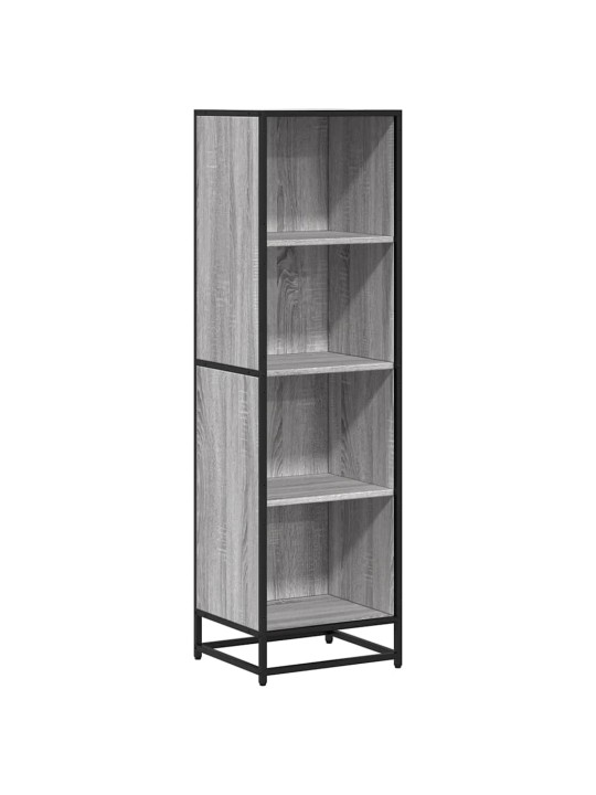 RAAMATUKAPP, HALL SONOMA TAMM, 40X35X139 CM, TEHISPUIT