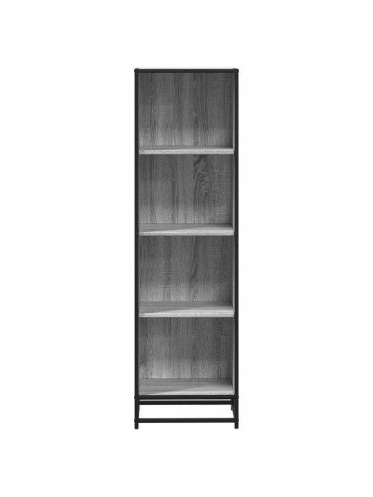 RAAMATUKAPP, HALL SONOMA TAMM, 40X35X139 CM, TEHISPUIT