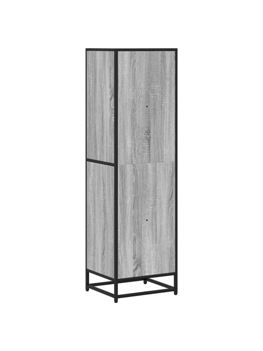 RAAMATUKAPP, HALL SONOMA TAMM, 40X35X139 CM, TEHISPUIT