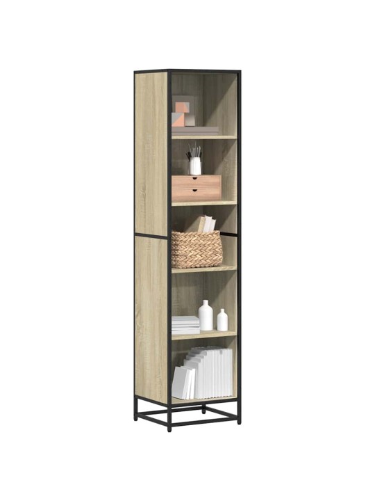 RAAMATURIIUL SONOMA TAMM 40X35X170,5 CM PUITLAASTPLAAT