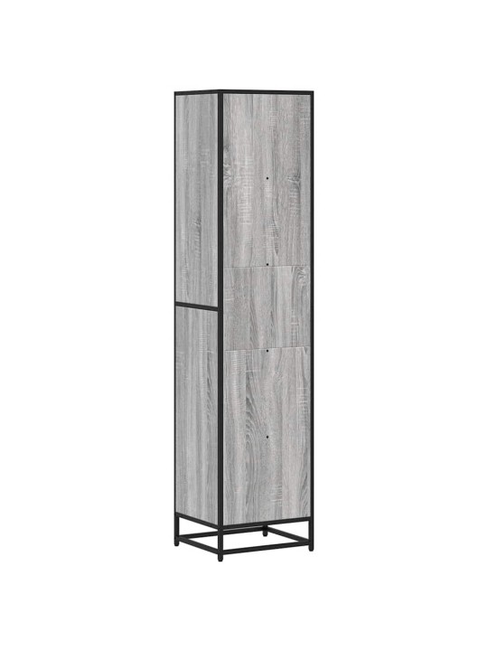 RAAMATUKAPP, HALL SONOMA TAMM, 40X35X170,5 CM, TEHISPUIT
