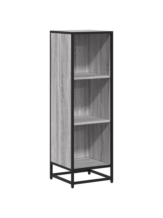 RAAMATUKAPP, HALL SONOMA TAMM, 33,5X33X107,5 CM, TEHISPUIT