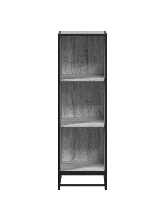 RAAMATUKAPP, HALL SONOMA TAMM, 33,5X33X107,5 CM, TEHISPUIT