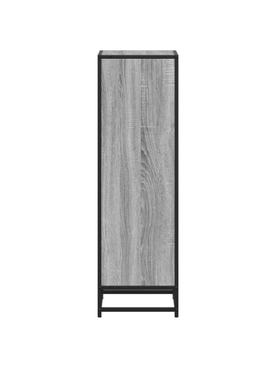 RAAMATUKAPP, HALL SONOMA TAMM, 33,5X33X107,5 CM, TEHISPUIT