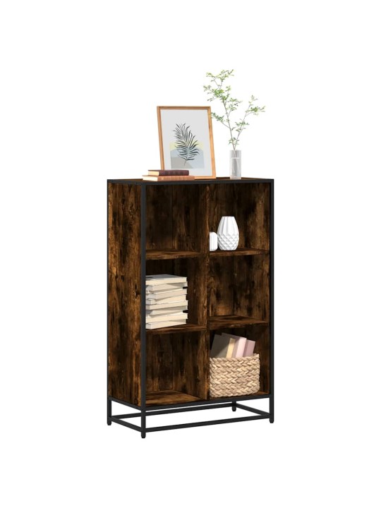 RAAMATUKAPP, SUITSUTATUD TAMM, 65,5X33X107,5 CM, TEHISPUIT