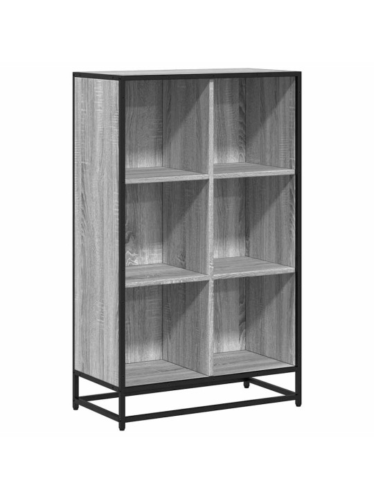 RAAMATUKAPP, HALL SONOMA TAMM, 65,5X33X107,5 CM, TEHISPUIT