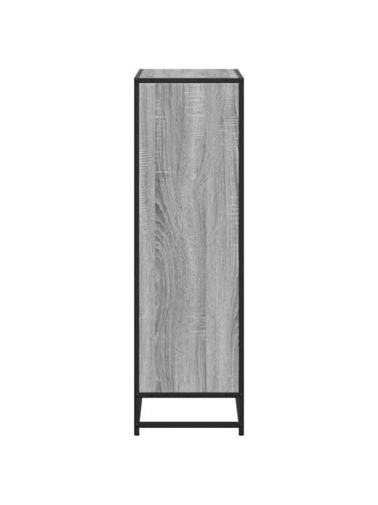 RAAMATUKAPP, HALL SONOMA TAMM, 65,5X33X107,5 CM, TEHISPUIT