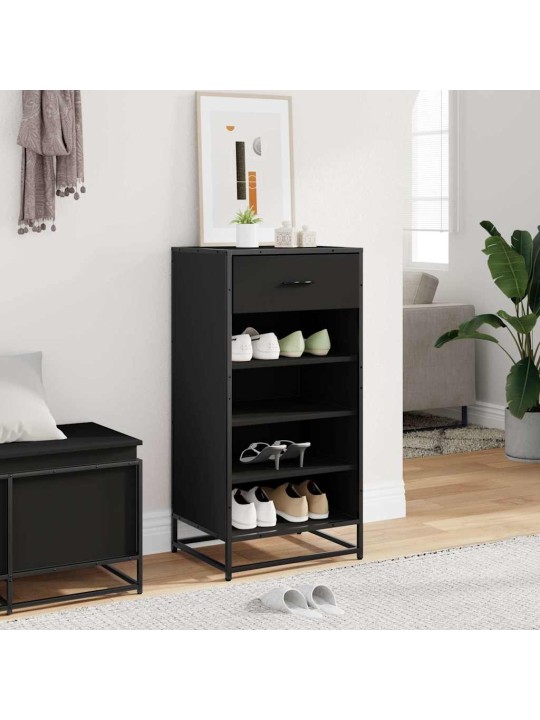 KINGARIIUL MUST 48X38X97,5 CM ENGINEERED WOOD