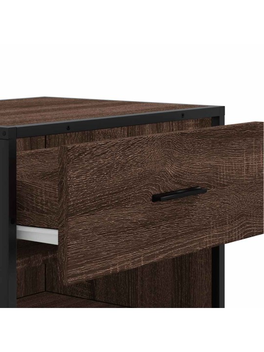 KINGARIIUL PRUUN TAMM 48X38X97,5 CM ENGINEERED WOOD