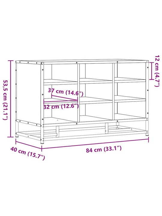 KINGAPINK SUITSUTAMM 84X40X53,5CM PROJEKTEERITUD PUIT JA METALL