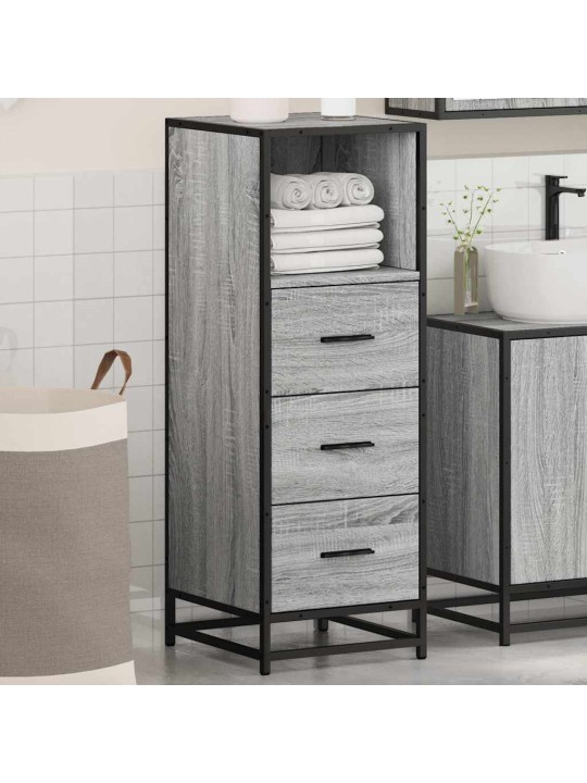 VANNITOAKAPP HALL SONOMA 35X37,5X100 CM ENGINEERED WOOD