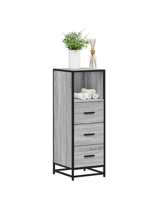 VANNITOAKAPP HALL SONOMA 35X37,5X100 CM ENGINEERED WOOD