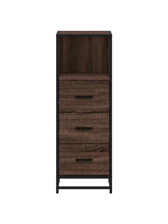 VANNITOAKAPP PRUUN TAMM 35X37,5X100 CM EHITUSPUIT