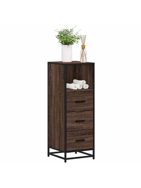 VANNITOAKAPP PRUUN TAMM 35X37,5X100 CM EHITUSPUIT