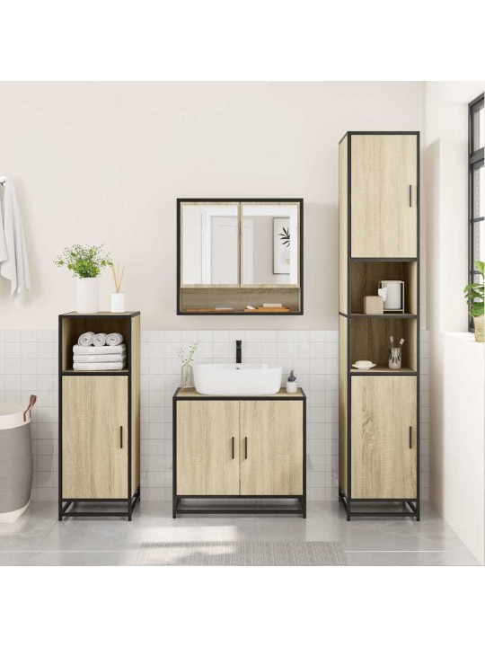 VANNITOA PEEGELKAPP SONOMA TAMM 65X20X60 CM EHITUSPUIT