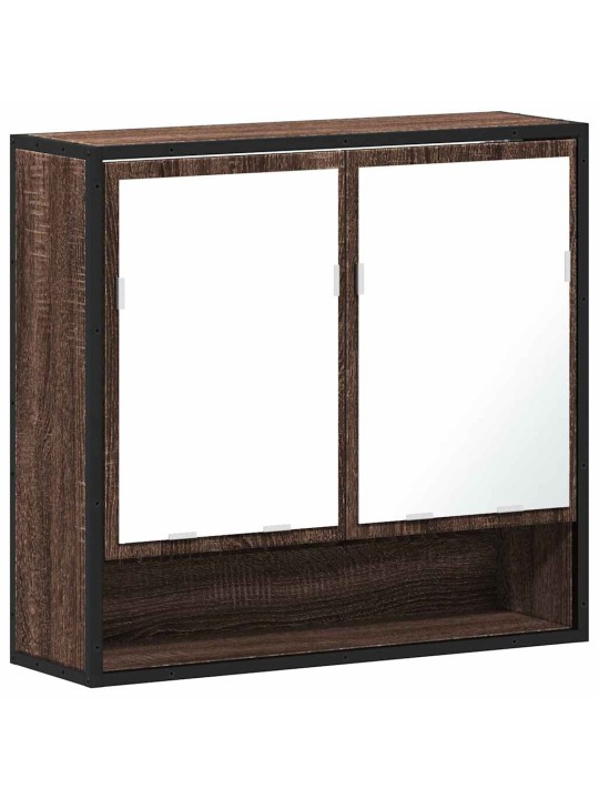 VANNITOA PEEGELKAPP PRUUN TAMM 65X20X60 CM EHITUSPUIT